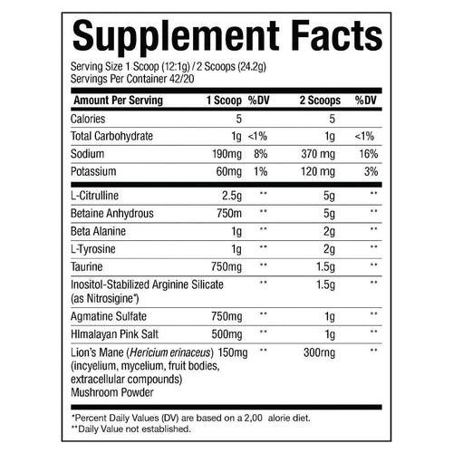 Chris’s Juicy Pump Non-Stim Pre-Workout by CBUM.