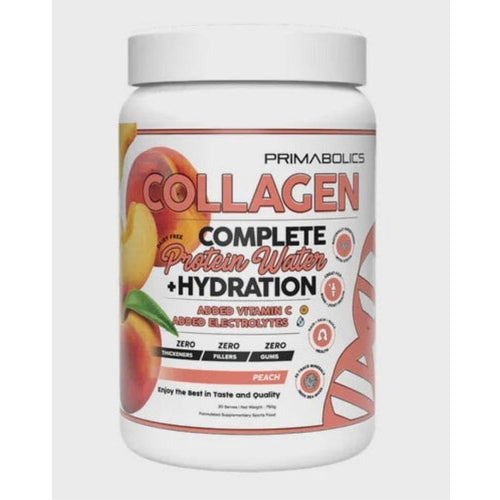 Collagen Complete Protein Water and Hydration by Primabolics.