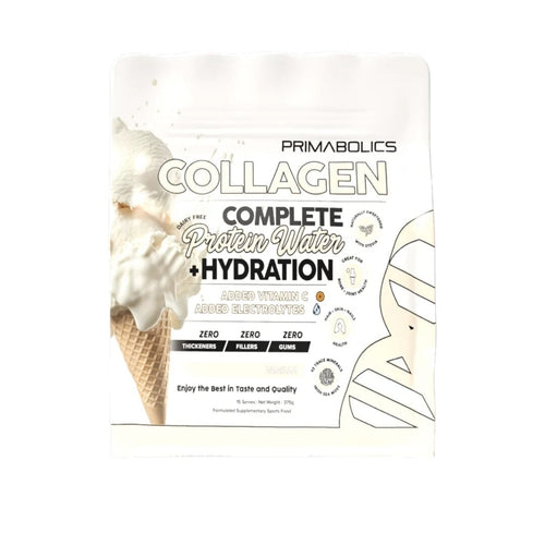 Collagen Complete Protein Water and Hydration by Primabolics collagen protein Primabolics Vanilla 15 Serves