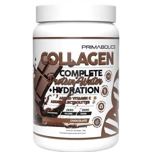 Collagen Complete Protein Water and Hydration by Primabolics.