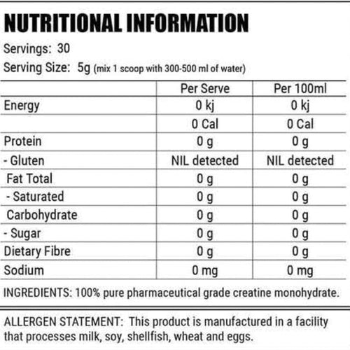 Creatine Monohydrate by Faction Labs CREATINE Faction Labs