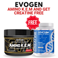 Evogen Amino KEM Victory Punch + FREE Creatine 60 Serves