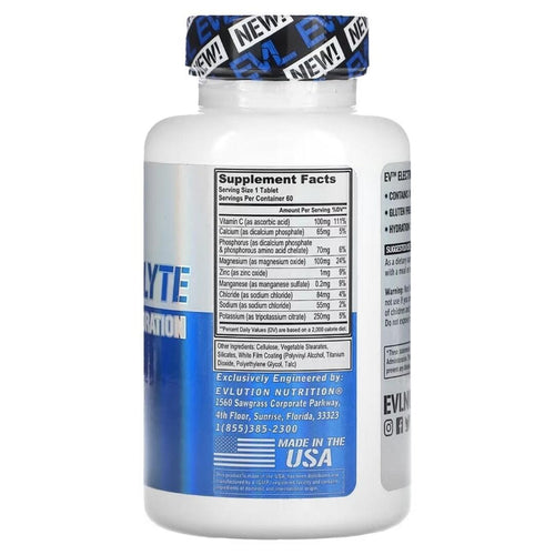 Electrolyte Volumizing Hydration by Evlution Nutrition Vitamins, Minerals & Supplements EVL NUTRITION