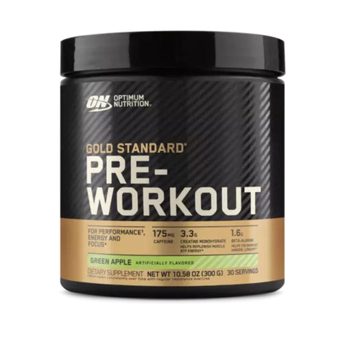 Gold Standard Pre Workout by Optimum Nutrition Pre-Workout OPTIMUM NUTRITION 30 Serves Green Apple