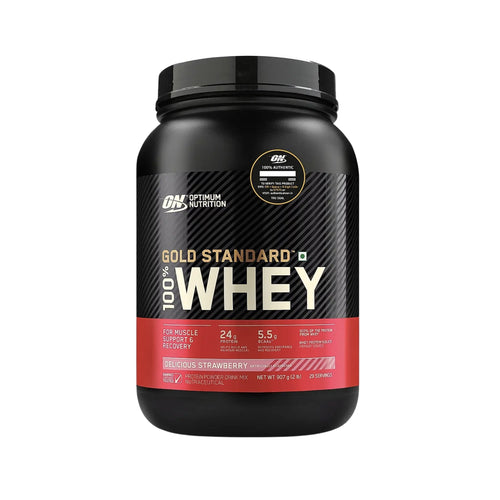Gold Standard 100% Whey by Optimum Nutrition 2 Lbs PROTEIN OPTIMUM NUTRITION 2 Lbs Delicious Strawberry