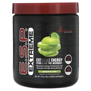 ESP Xtreme Pre-workout by Metabolic Nutrition PRE WORKOUT SUPPS247 Green Apple 