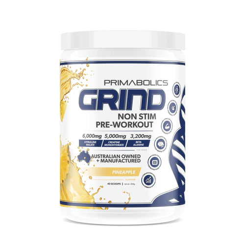 Grind Non Stim Pre Workout by Primabolics PRE WORKOUT Primabolics Pineapple