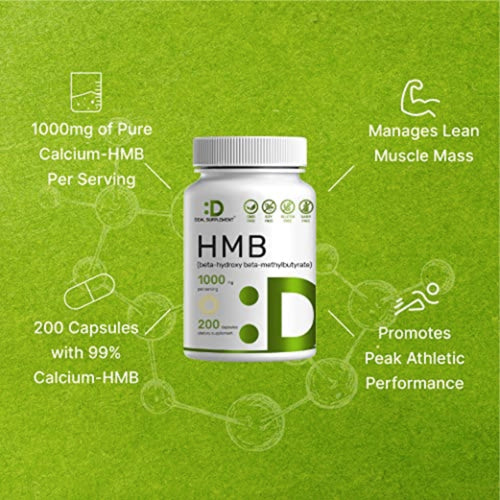 HMB 1000mg For Lean Muscle Mass Multivitamins & Minerals SUPPS247