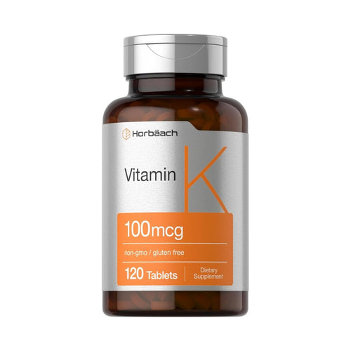 Horbäach Vitamin K Supplement | 100mcg | 120 Tablets Horbaach