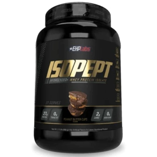 ISOPEPT HYDROLYZED WHEY PROTEIN by EHP PROTEIN SUPPS247 2lb Peanut Butter cups