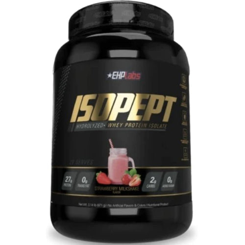 ISOPEPT HYDROLYZED WHEY PROTEIN by EHP PROTEIN SUPPS247 2lb Strawberry Milk Shake