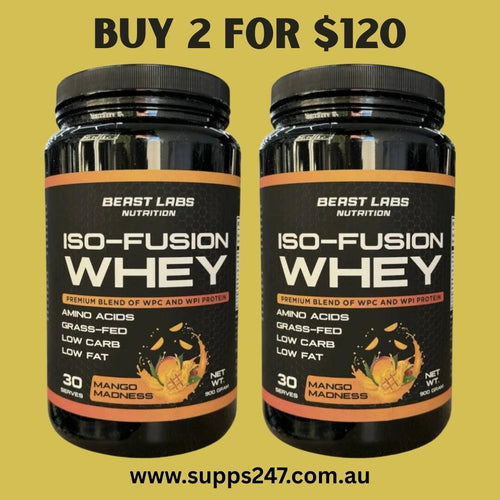ISO Fusion Whey Protein Isolate by Beast Labs Buy 2 for $120 PROTEIN unknown