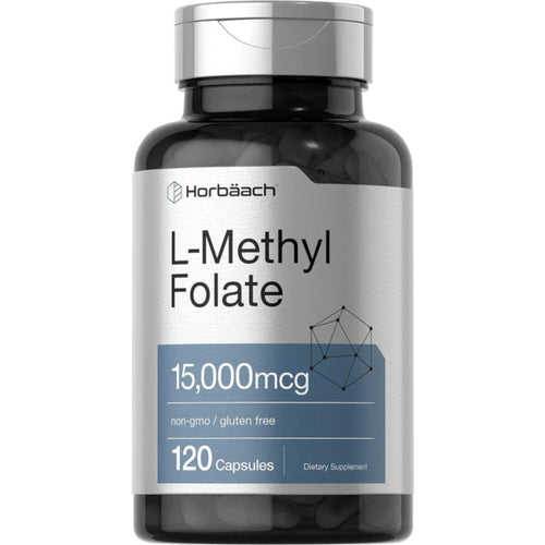 L-Methylfolate 15000 mcg by Horbaach 120 Counts General SUPPS247