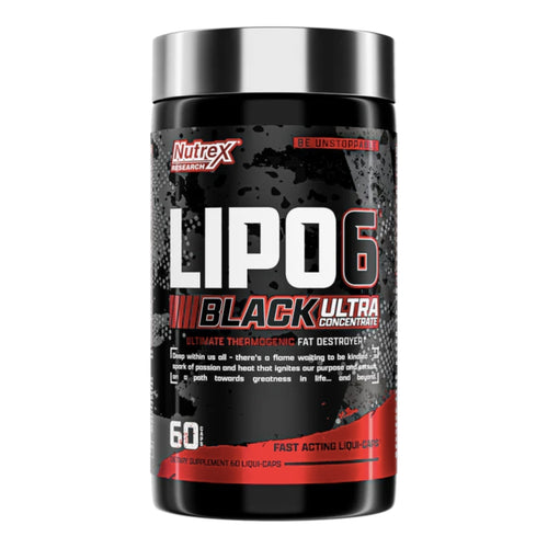 Lipo 6 Black Ultra Concentrate by Nutrex weight loss NUTREX 60 Count