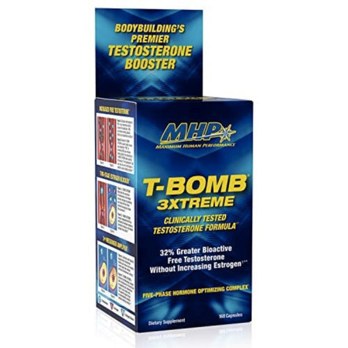MHP T-BOMB 3XTREME 168 CT Test booster , Libido Booster SUPPS247