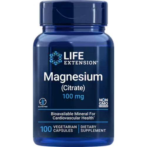 Magnesium Citrate 100 mg by Life Extension Magnesium life extension