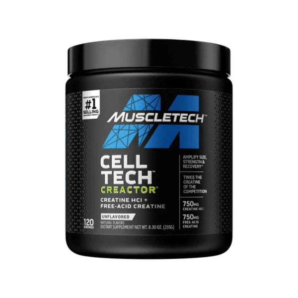 MuscleTech Creactor |Micronized Creatine | 120 serves