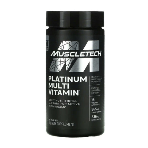 Muscletech Essential Series Platinum Multi Vitamin multivitamin SUPPS247