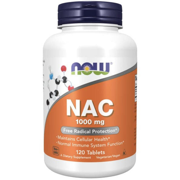 NAC (N-Acetyl Cysteine) 1000 mg by NOW Foods