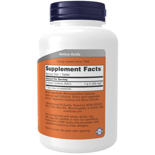 Now Foods NAC 1000mg GENERAL HEALTH SUPPS247
