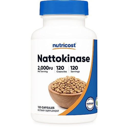 Nutricost Nattokinase 2,000FU for Heart Health cardiovascular support SUPPS247