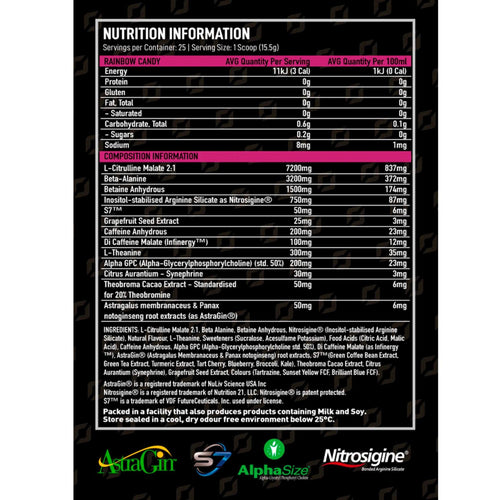 HYPERLOAD by Onest PRE WORKOUT Not specified