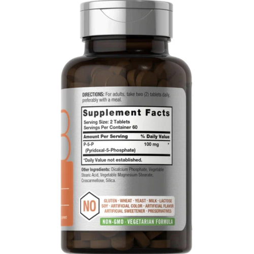 P5P Activated Vitamin B6 100mg Vitamin B SUPPS247
