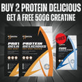 Buy 2 Protein Delicious by Next Generation + Free Creatine