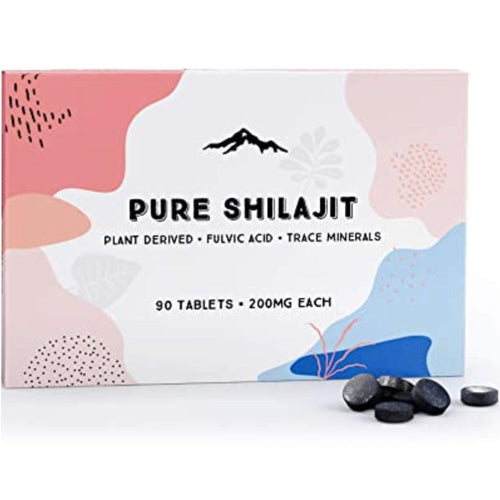 Pure Shilajit Tablets 200 mg 90 CT shilajit SUPPS247