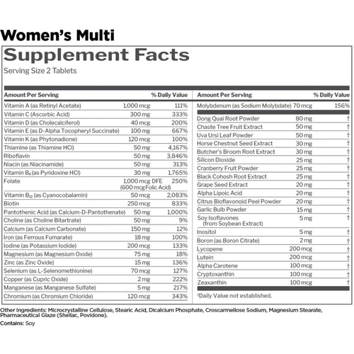 R1 Women's Train daily by Rule One Women's Multivitamin RULE 1