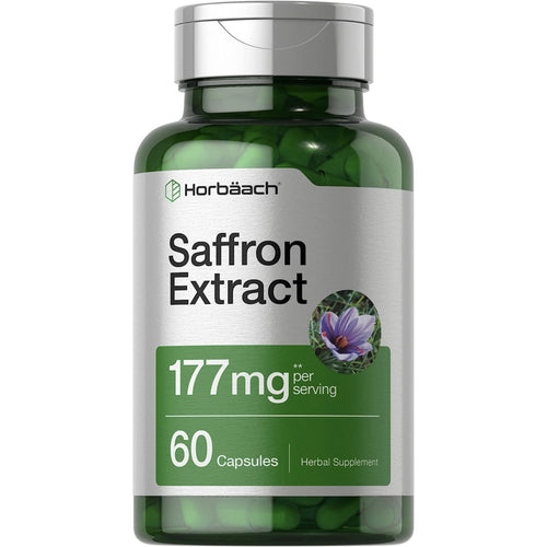 Saffron Extract 177 mg by Horbaach 60 Counts GENERAL HEALTH SUPPS247