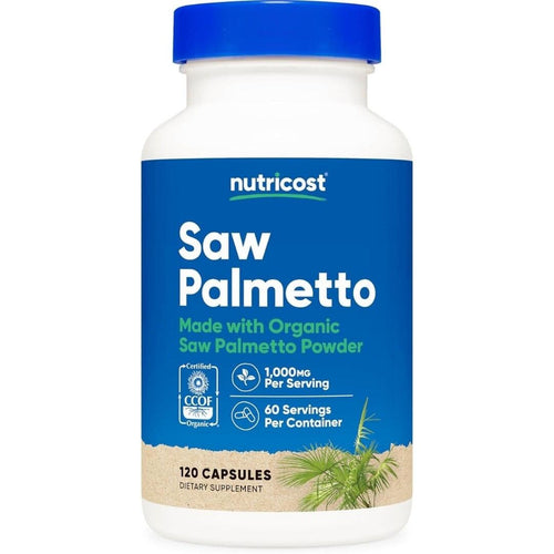 Saw Palmetto by Nutricost.