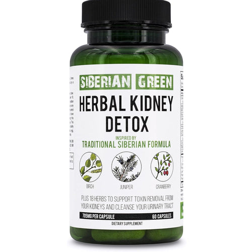 Siberian Green Herbal Kidney Detox 60 C kidney support SUPPS247