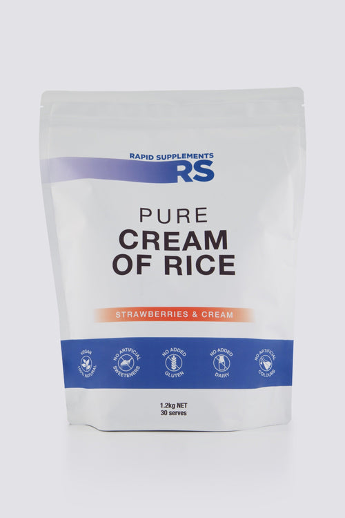 Pure Cream of Rice, By Rapid Supplements.