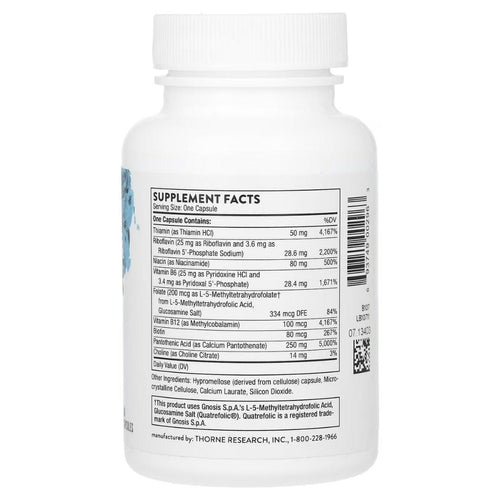 Stress B-Complex by Thorne Vitamin B supps247Springvale