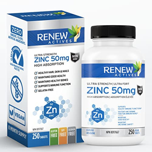 Ultra Strength Zinc 50mg Back to results SUPPS247