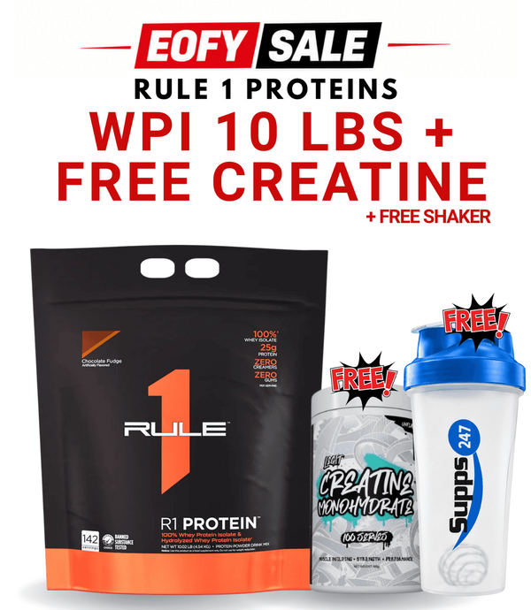 R1 Whey Protein Isolate 10lbs + FREE creatine