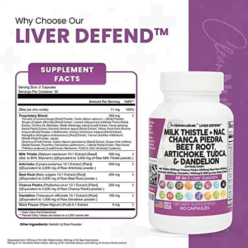 Liver Defend By Clean Nutraceutical Back to results Amazon