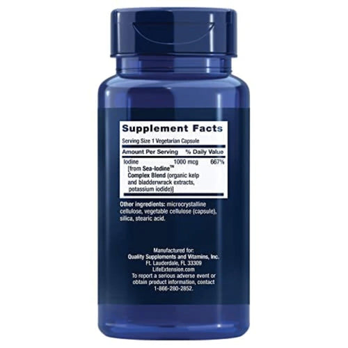 Life Extension Sea-Iodine 1000 mcg iodine SUPPS247