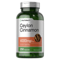 Ceylon Cinnamon 4000 mg 250 Capsules by Horbaach