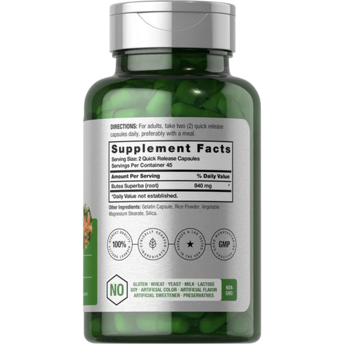 Butea Superba Root 840mg By Horbaach Back to results SUPPS247