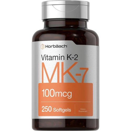 Vitamin K2 MK7 100mcg | 250 Softgels | by Horbaach Back to results SUPPS247