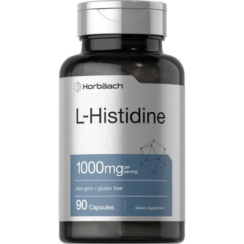 L-Histidine 1000mg 60 Capsules by Horbaach General SUPPS247