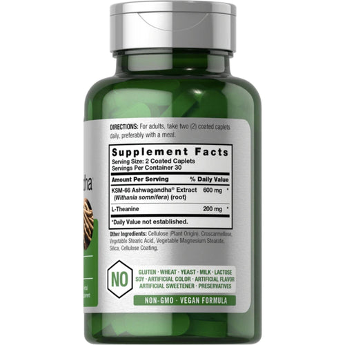 KSM-66 Ashwagandha 600mg with L-Theanine | by Horbaach SUPPS247