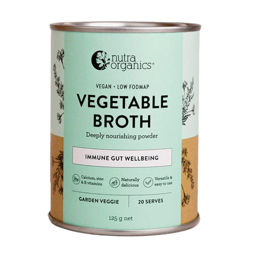 Vegetable Broth Garden Veggie BY Nutra Organics General nutra organics