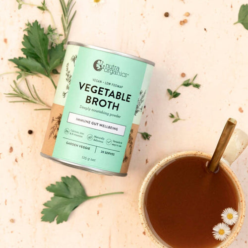 Vegetable Broth Garden Veggie BY Nutra Organics General nutra organics