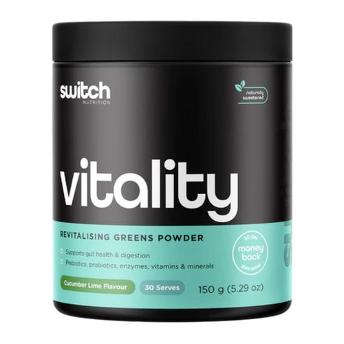 VITALITY SWITCH by Switch Nutrition immune booster SWITCH NUTRITION 30 Serves Cucumber Lime