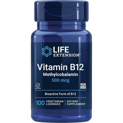 Vitamin B12 Methylcobalamin by Life Extension.
