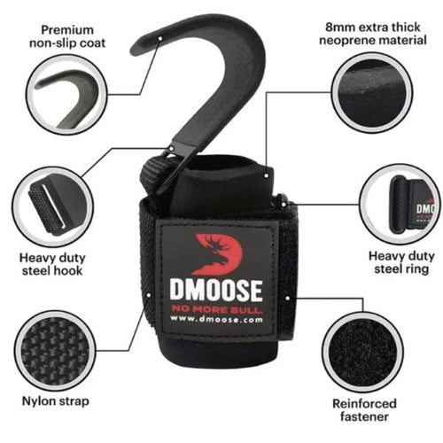 Weight Lifting Hooks Grip SUPPS247