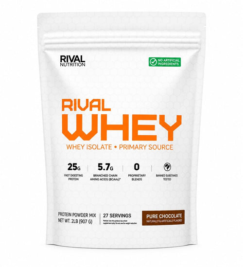 Twin Pack Rival Whey Isolate Protein by Rival Nutrition